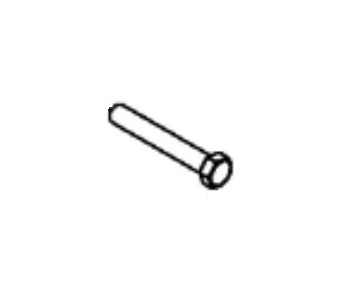 Bolt hex bolt 3/8-16 x 2.5 in