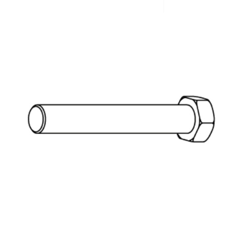 Bolt external hexagon head 1/2