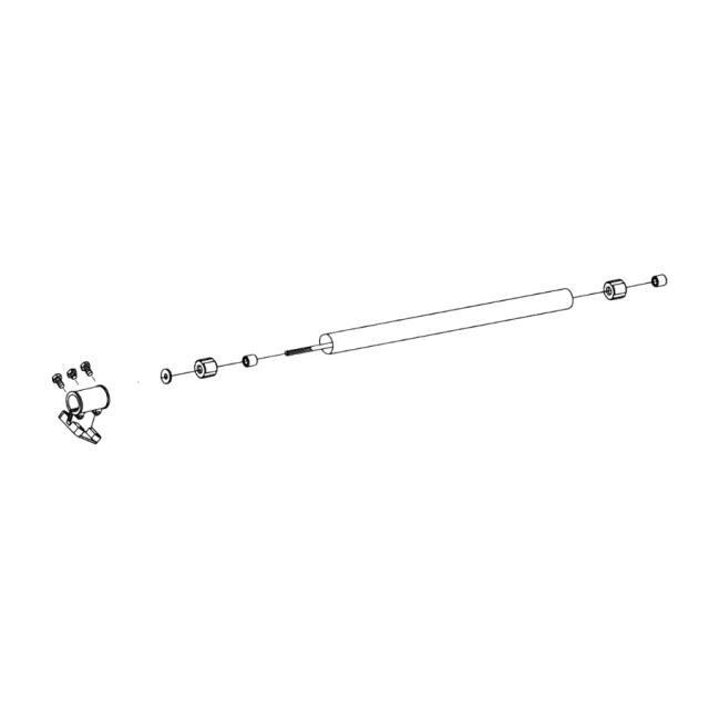 Axle Lower Trimmer Shaft 5975951-01
