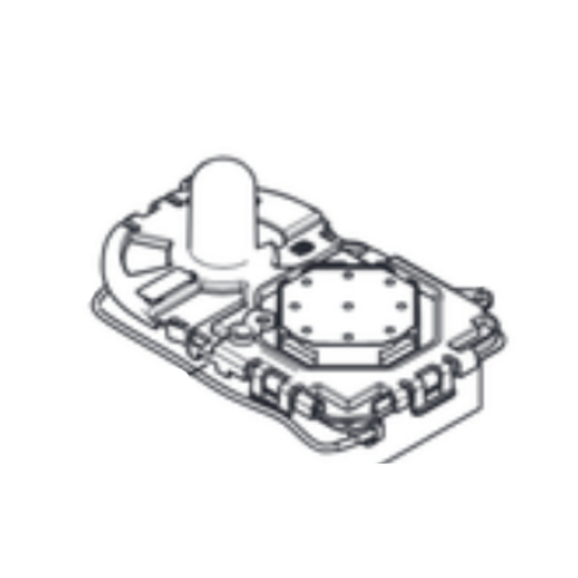 Holder assembly mower rtk no radio