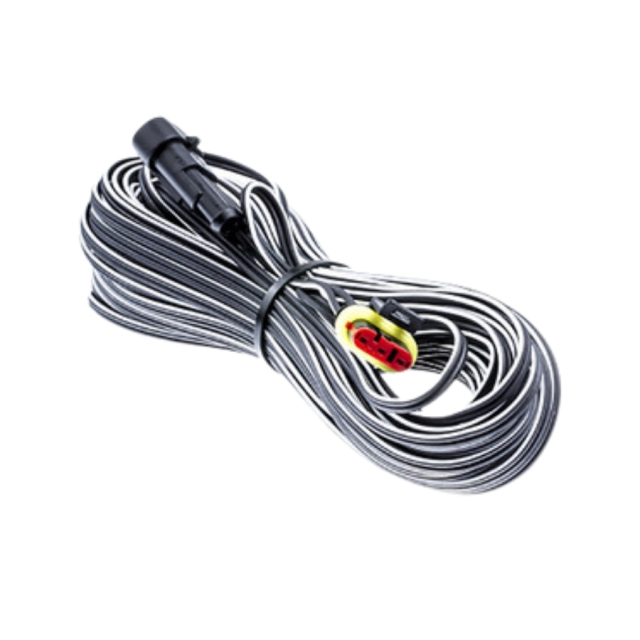 Cable assembly low voltage cable reference station 20 m black connectors