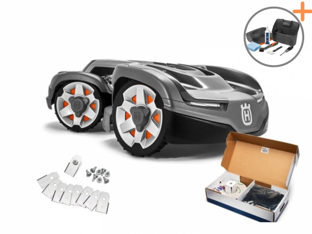 Husqvarna Automower® 435X AWD Start Kit | Maintenance kit for free!