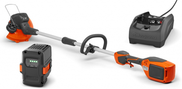 Husqvarna 110iL Battery Trimmer + B70 & C80