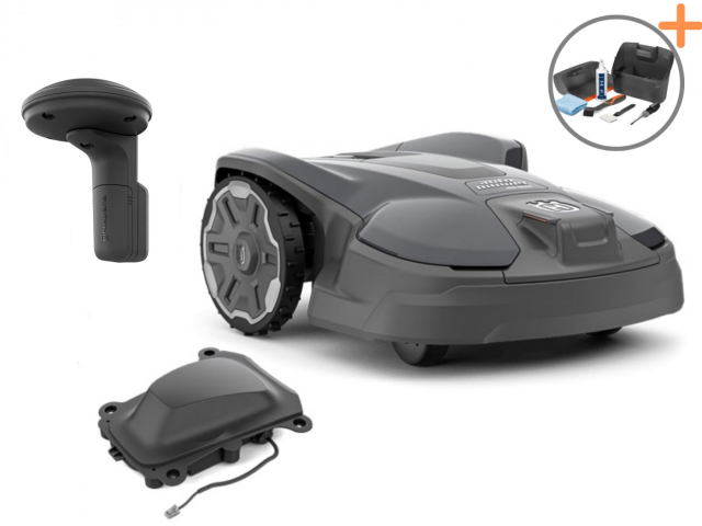 Husqvarna Automower® 320 Nera Robotic Lawn Mower with EPOS plug-in kit | Maintenance kit for free!