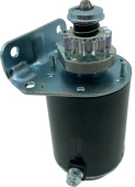 Starter motor with plastic gear Starter motor with plastic gear