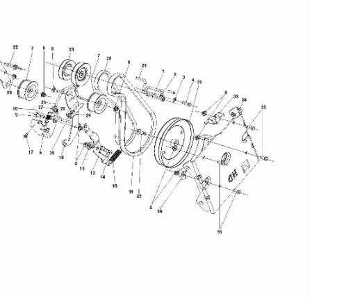 Input Housing Bracket 5015954-02