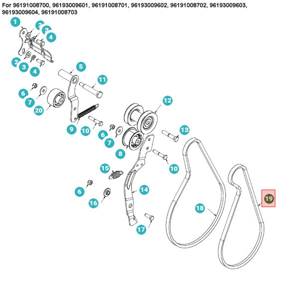 Strap ST224, ST224P, ST227, ST324