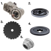 Lock-nut M12x1.75 Lock-nut M12x1.75
