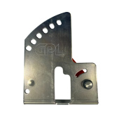 Handle holder left with lock Handle holder left with lock