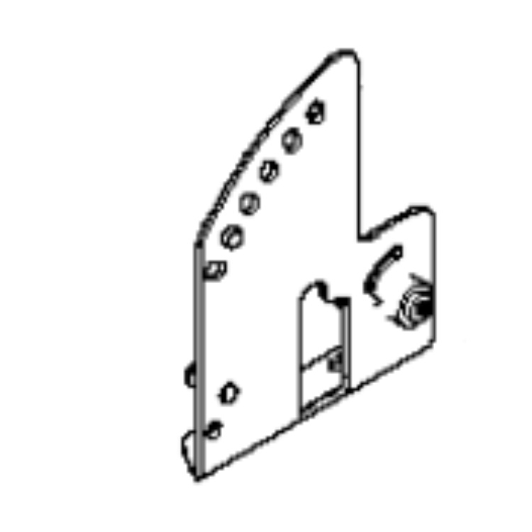 Handle holder left with lock