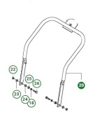 Handle Kpl 5032823-04 Handle Kpl 5032823-04