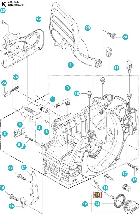 Tank Cap Holder 5035789-01