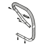 Handle bar Kpl, 5036267-01 Handle bar Kpl, 5036267-01