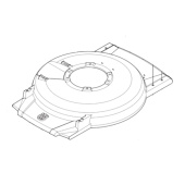 Chassis 48 cm/19inch Husqvarna orange Chassis 48 cm/19inch Husqvarna orange