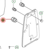 Cable Ground M25X1.5 5055269-03 Cable Ground M25X1.5 5055269-03