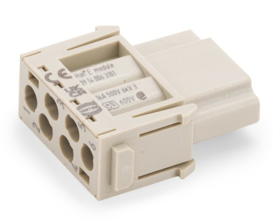 Bracket Female 6 Pole 5055287-01