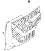 Starter Cover K1270 Orange Fle Starter Cover K1270 Orange Fle