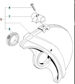Blast protection Kpl Chrome 12 Blast protection Kpl Chrome 12