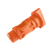 Button switch, orange Button switch, orange
