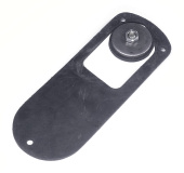 Washer with rear valve Washer with rear valve