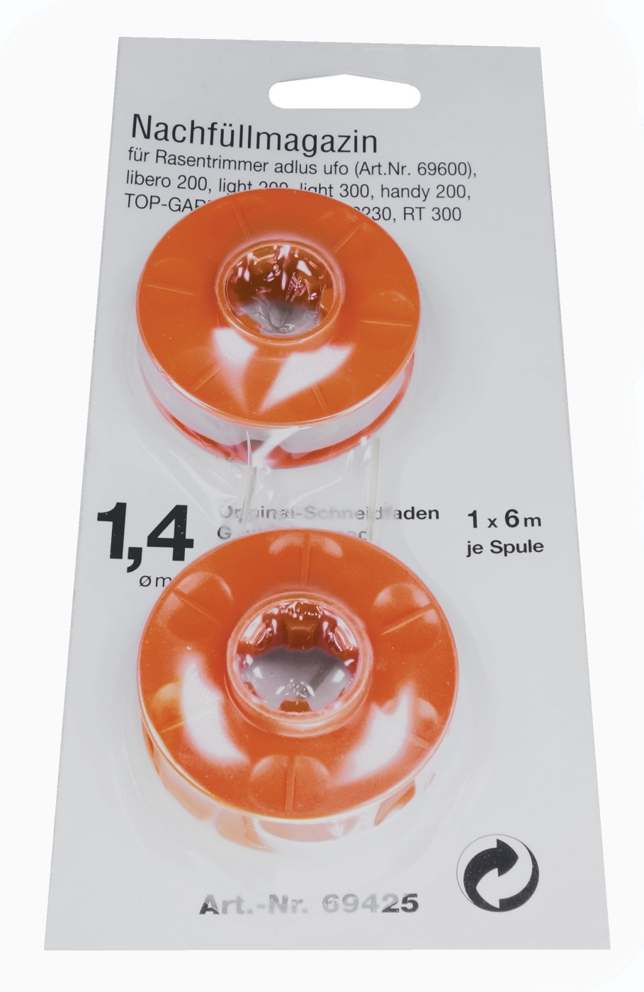 Roller tape 1.4 mm (2Pcs)