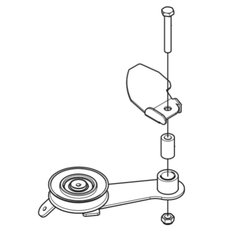 Transmission plate Rear