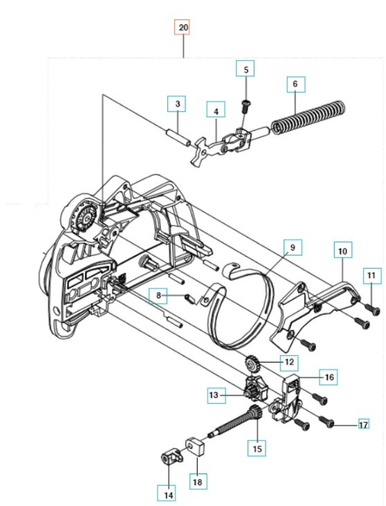 Chain Brake 5256114-01