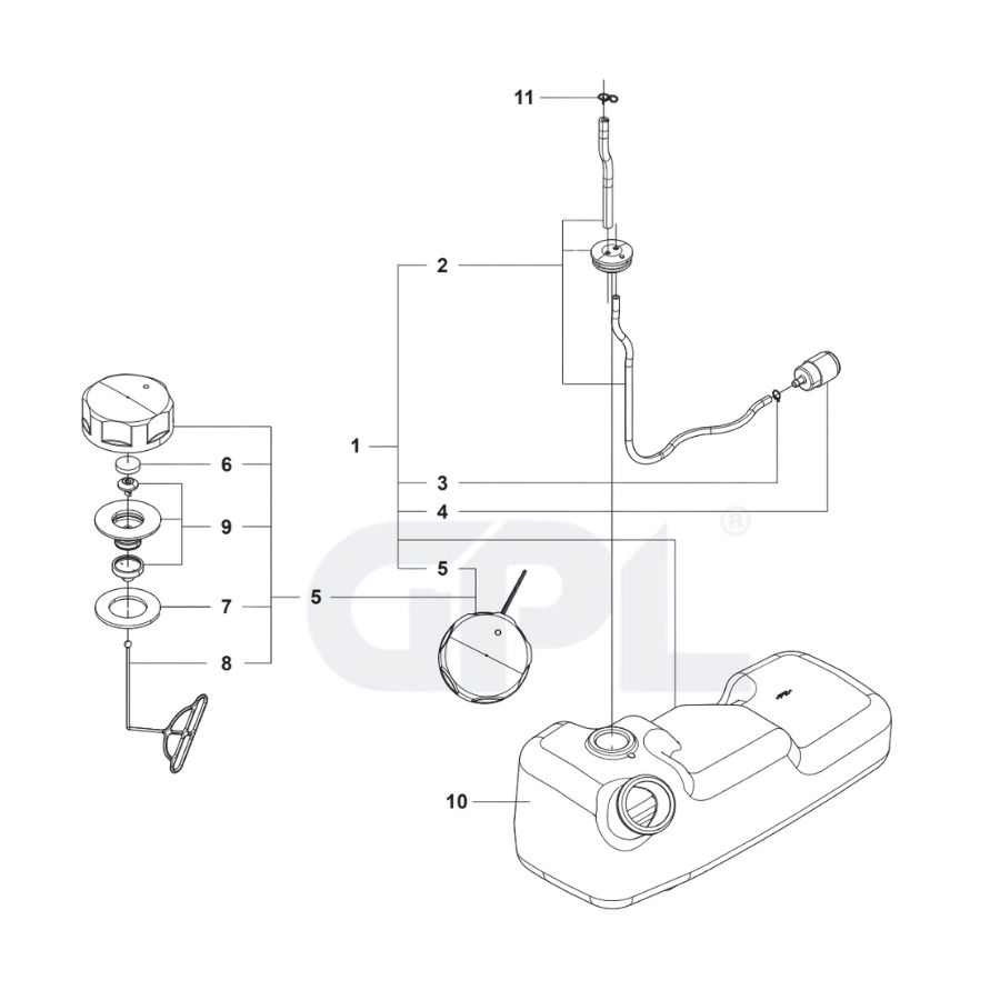 Tank Kpl 5289131-01