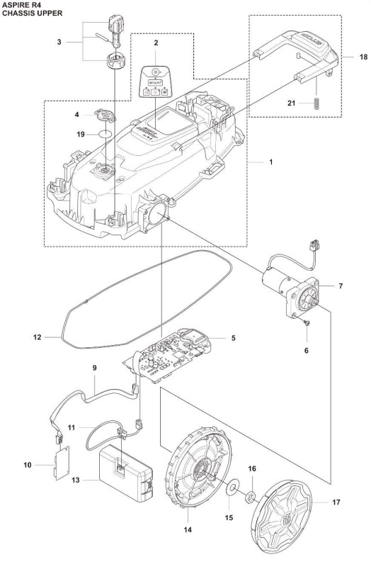 WIRING ASSY Battery