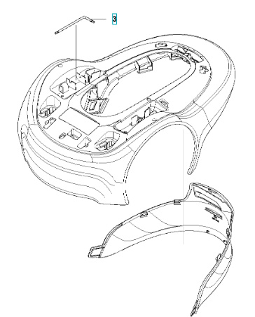 Body assy Gardena Sileno Minimo