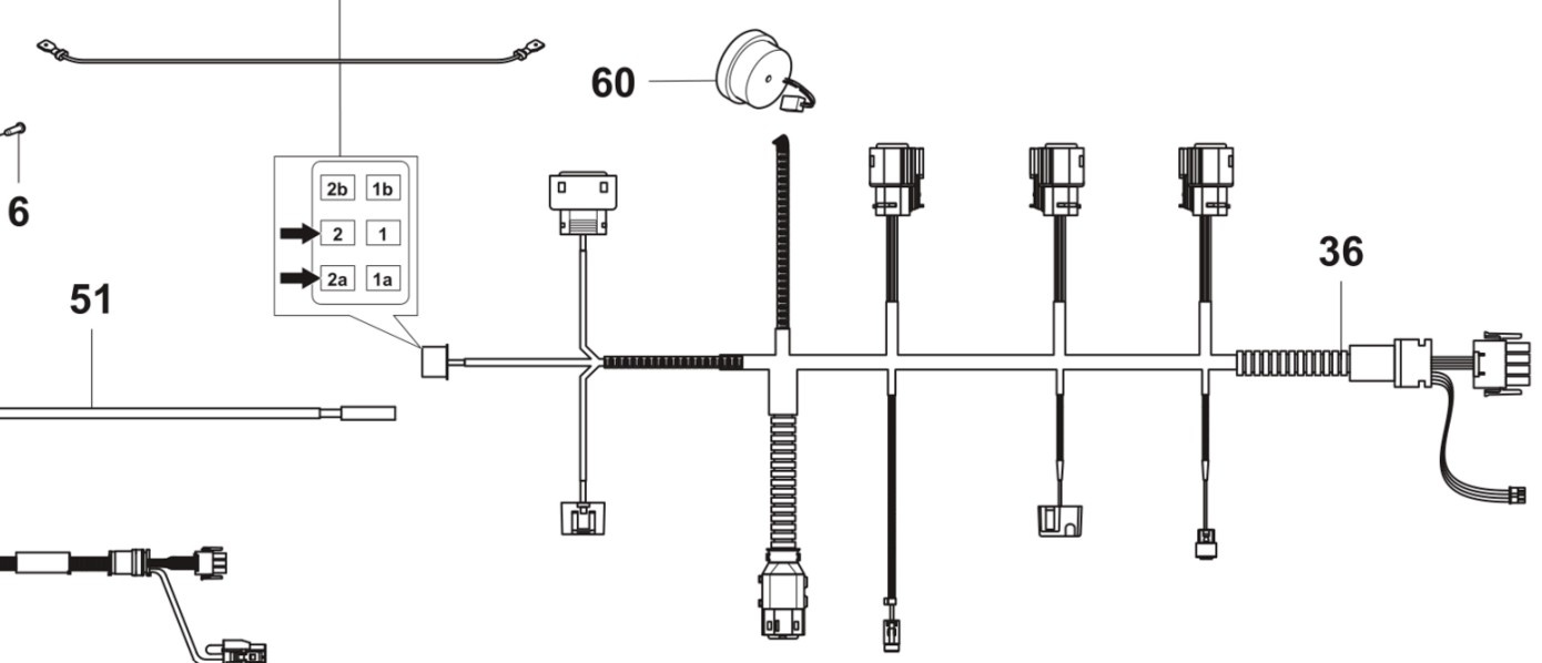 Harness P500 Cabin Light Jumper