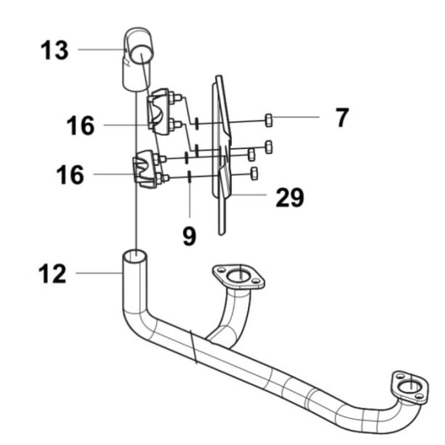 Heat Shield Kawasaki 5313243-01