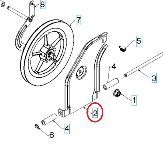 Plate Tip Plate Friction Pulley