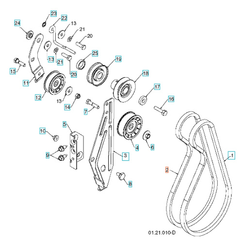 Belt Drive Husqvarna ST268EPT