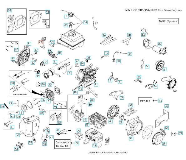 Assembly kit 5324292-37