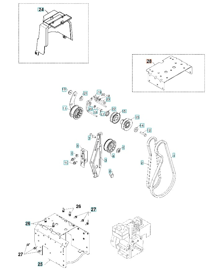 Engine plate 5324292-69