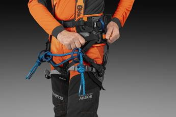 Husqvarna arborist climbing harness
