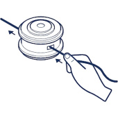 Trimmer head Husqvarna R25B M10L Trimmer head Husqvarna R25B M10L