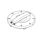 Hight adjustment knob Hight adjustment knob