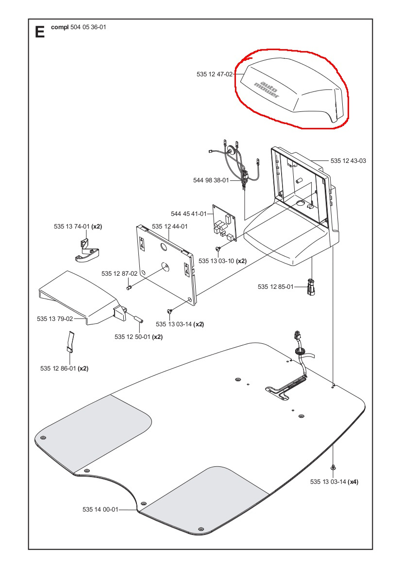 Cover charging station