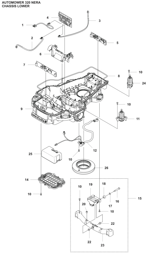 Shaft system wheel NERA