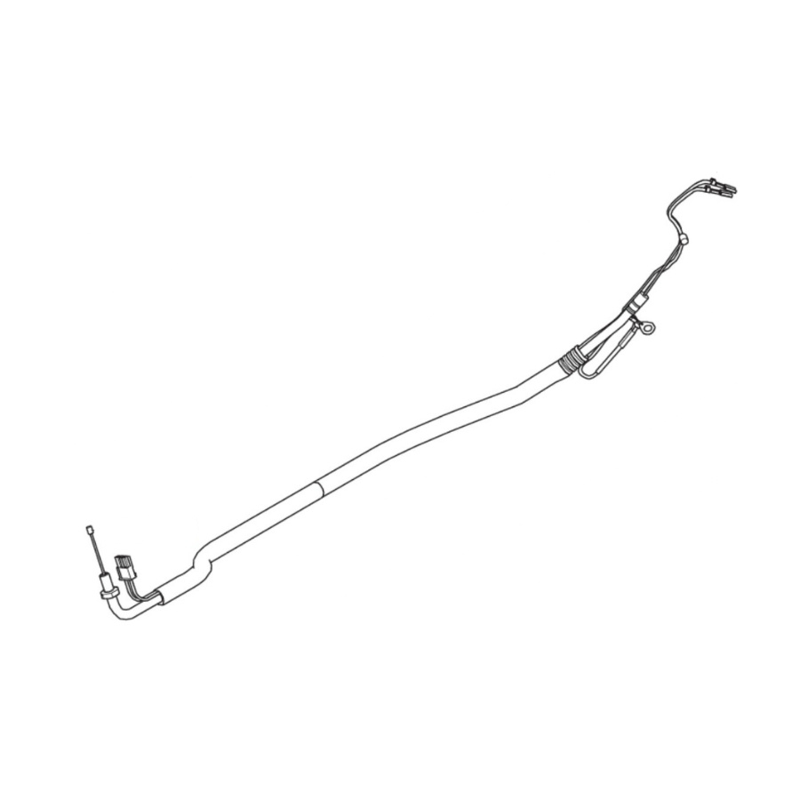 Wiring assembly right hand throttle