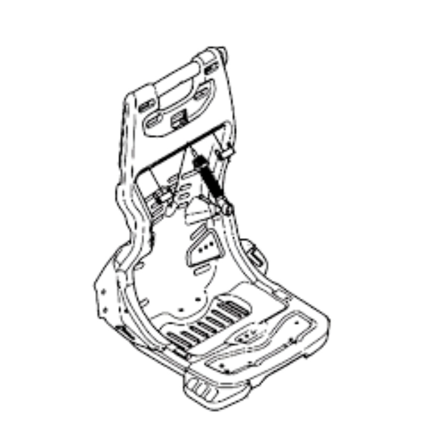Frame engine Husqvarna-grey