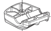Clamp Lower 525I 5360283-01 Clamp Lower 525I 5360283-01
