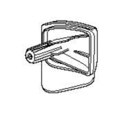 Cover cap Throttle handle Cover cap Throttle handle