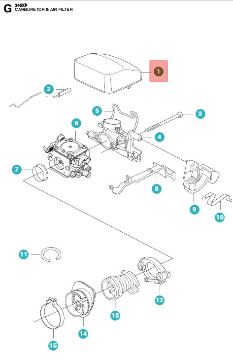 Air Filter 80 My 346XP/353