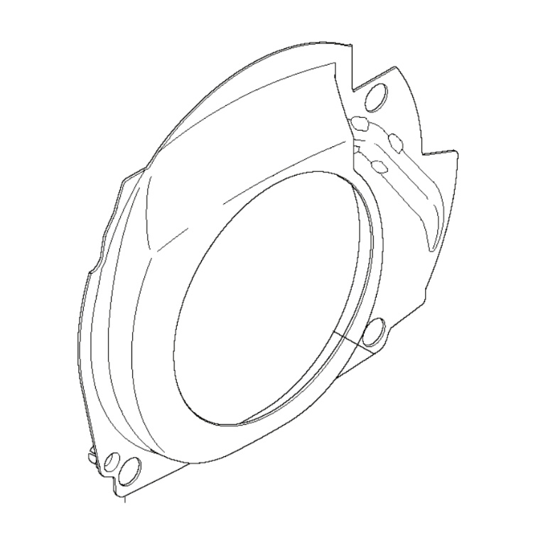 Cooling air conductor 5373456-01