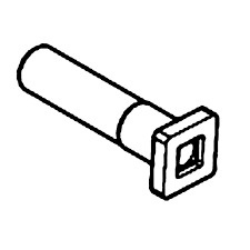 Screw Square Head M8X37 10.9 Z 5375791-01