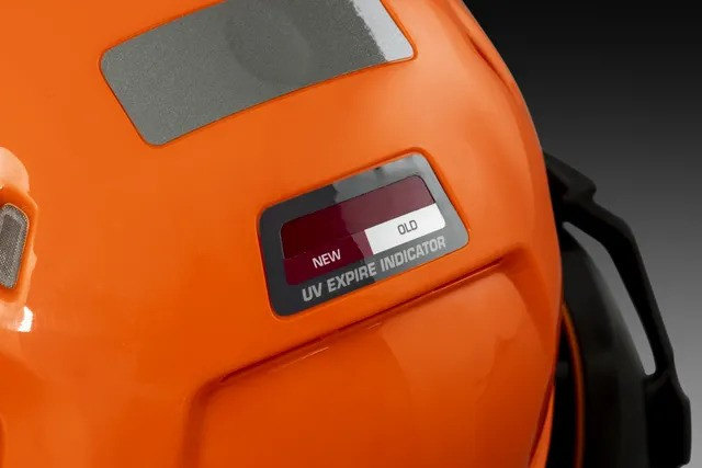 Husqvarna forestry helmet, Technical, fluorescent orange