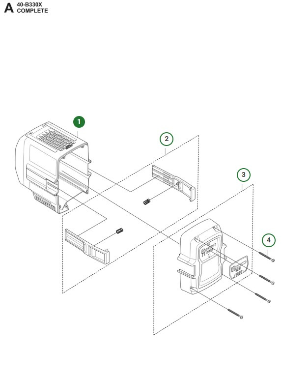 Housing Husqvarna B330X